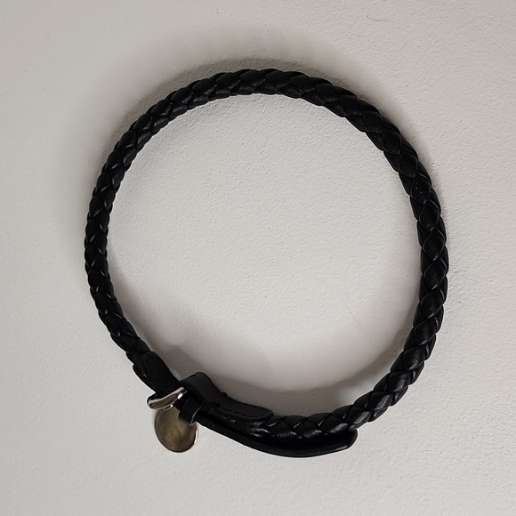 Bottega Veneta black leather choker - Picture 4 of 4